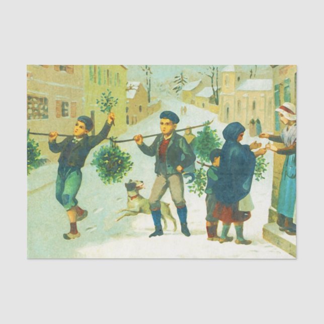 Weihnachten Seidenpapier (Vorderseite)