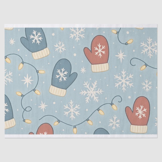 Weihnachten – Seidenpapier | Festlich (Vorderseite)