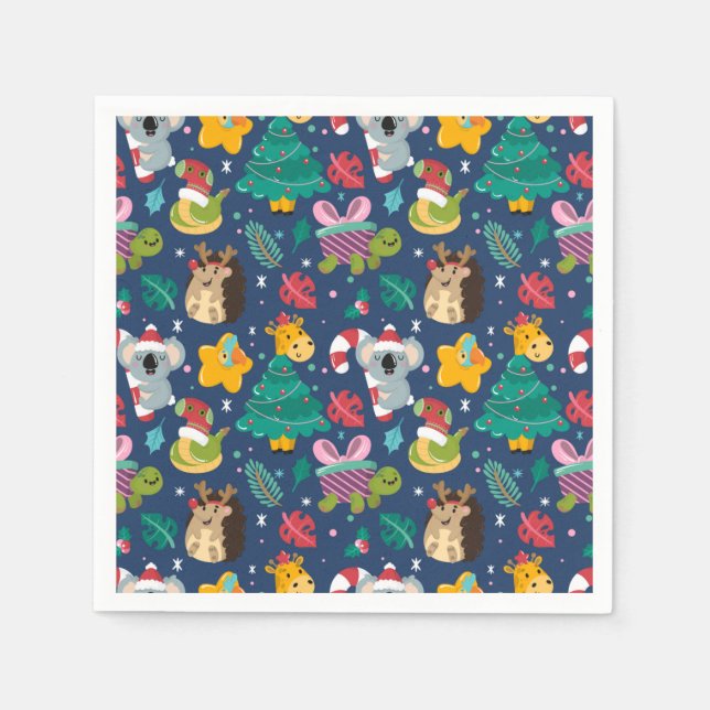 Weihnachten Serviette (Vorderseite)