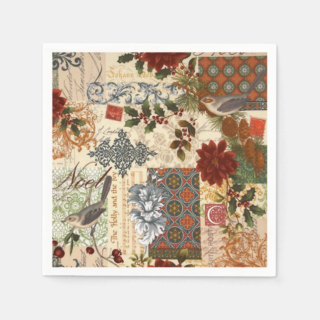 Weihnachten Serviette (Vorderseite)