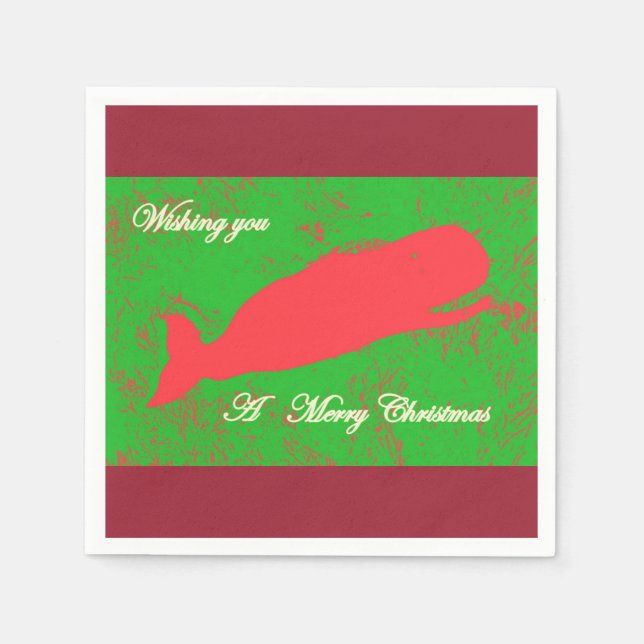 Weihnachten Serviette (Vorderseite)