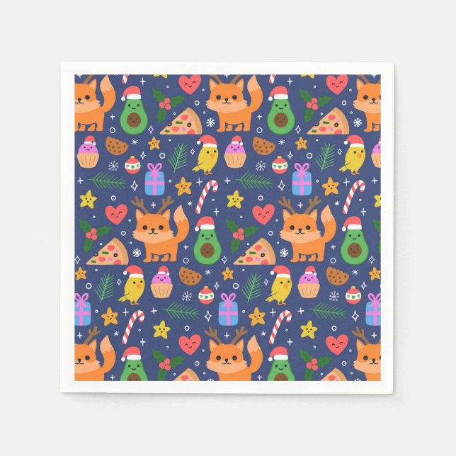 Weihnachten Serviette (Vorderseite)