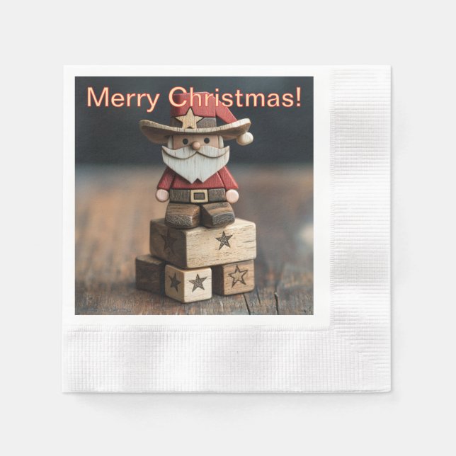 Weihnachten Serviette (Vorderseite)