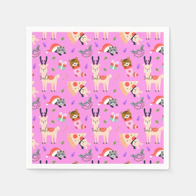 Weihnachten Serviette (Vorderseite)