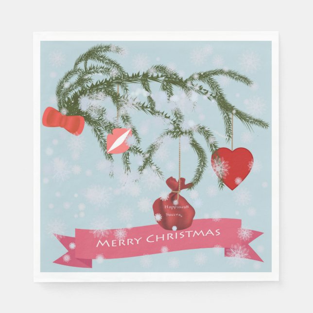 Weihnachten Serviette (Vorderseite)