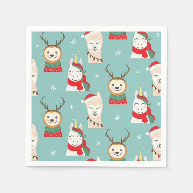 Weihnachten Serviette (Vorderseite)