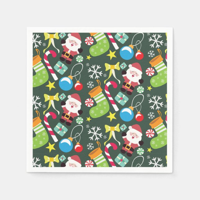 Weihnachten Serviette (Vorderseite)