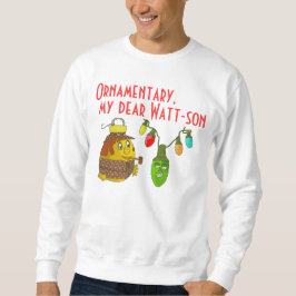 Weihnachten Sherlocks Holmes Sweatshirt
