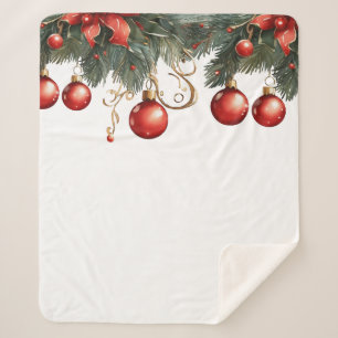 Weihnachten Sherpadecke