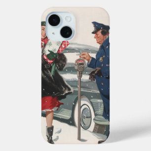Weihnachten, Shopping präsentiert Polizisten iPhone 15 Hülle