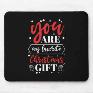 Weihnachten Sie sind mein Lieblingsweihnachtsgesch Mousepad