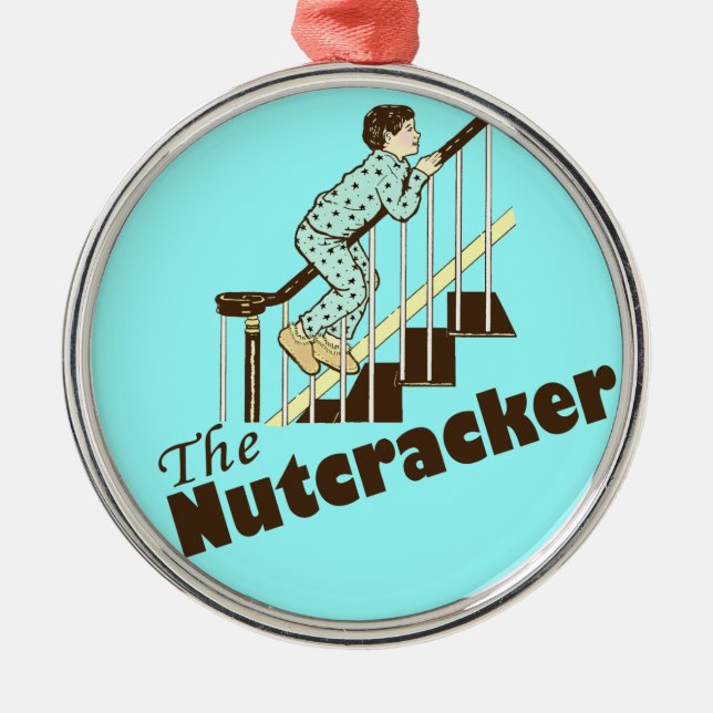 Weihnachten Silbernes Ornament (Vorne)