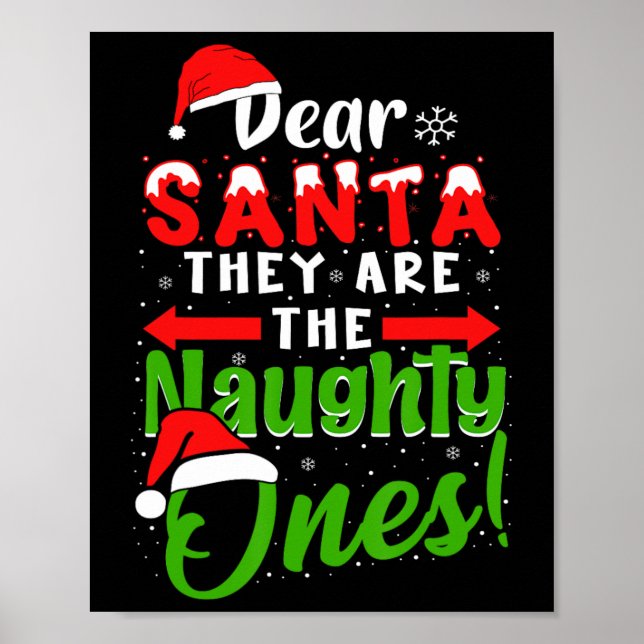 Weihnachten sind die schmucken Weihnachten Poster (Vorne)