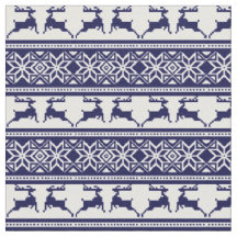 Weihnachten, skandinavisches Volk Blau und Weiß
