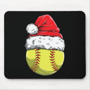 Weihnachten Softll Ll Santa Hut Xmas Mädchen Catch Mousepad