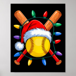 Weihnachten Softll Xmas Santa Sportmütze Herren Da Poster