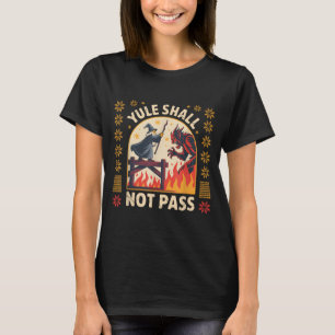 Weihnachten sollst du nicht Fantasy Krampus Feiert T-Shirt