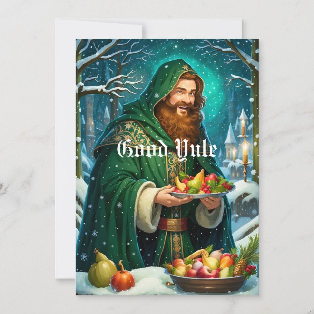 Weihnachten Solstice Pagan Asatru Wiccan Heathen H (Vorderseite)