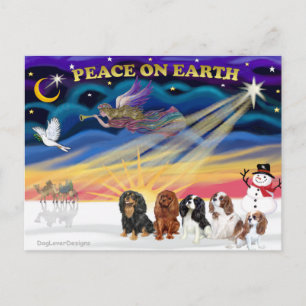 Weihnachten Sonnenaufgang - Cavalier Könige Charle