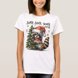Weihnachten Sorta Santa Sorta Ferral  T-Shirt