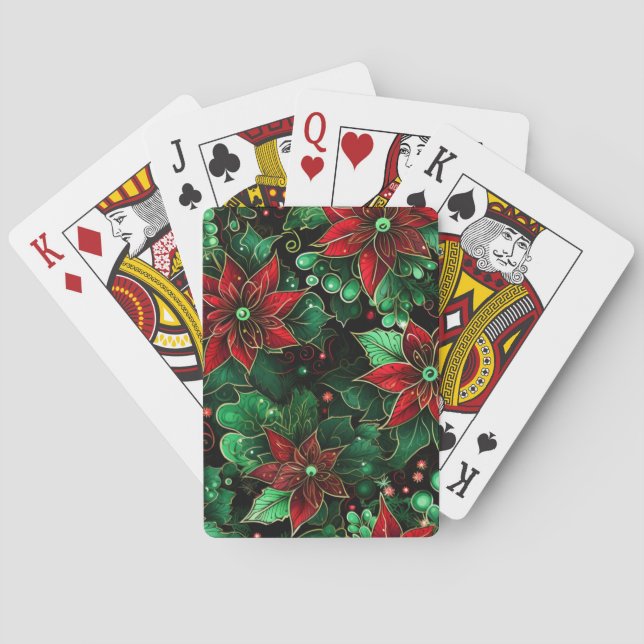 Weihnachten Spielkarten (Rückseite)