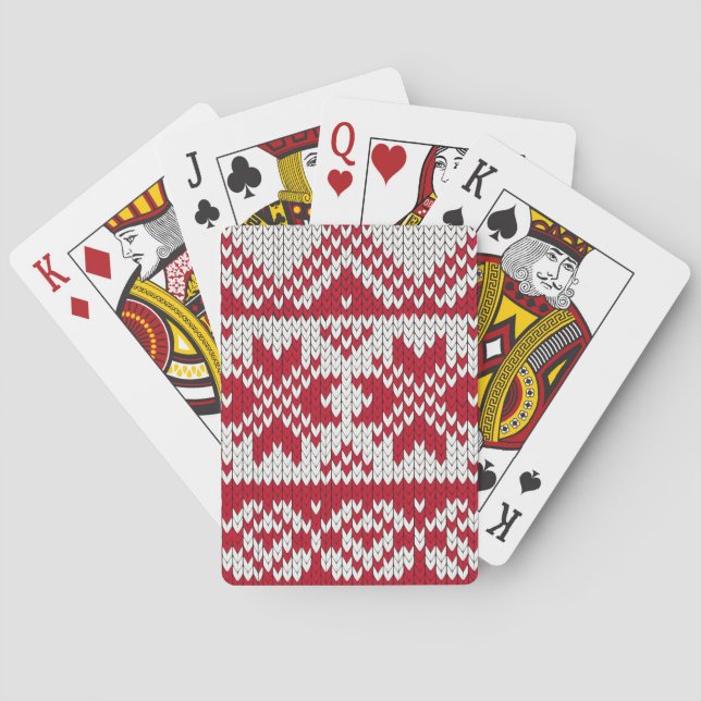 Weihnachten Spielkarten (Rückseite)