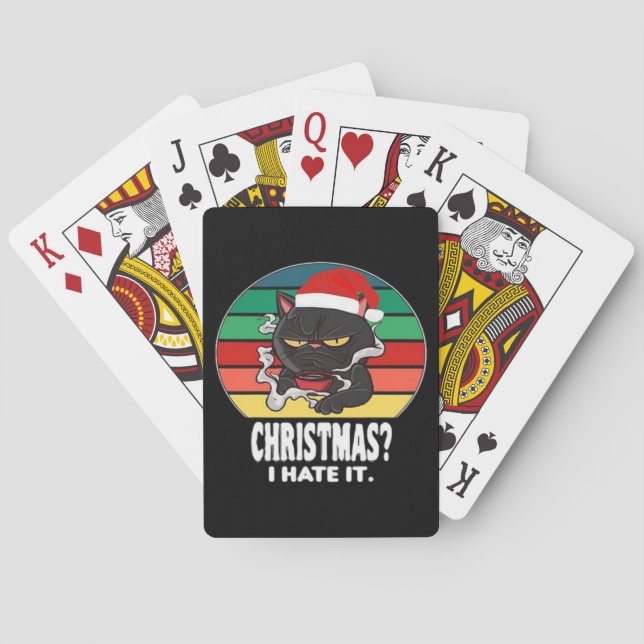 Weihnachten Spielkarten (Rückseite)