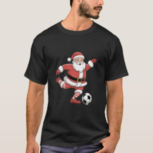 Weihnachten spielt Fußball Weihnachten Sport T-Shirt