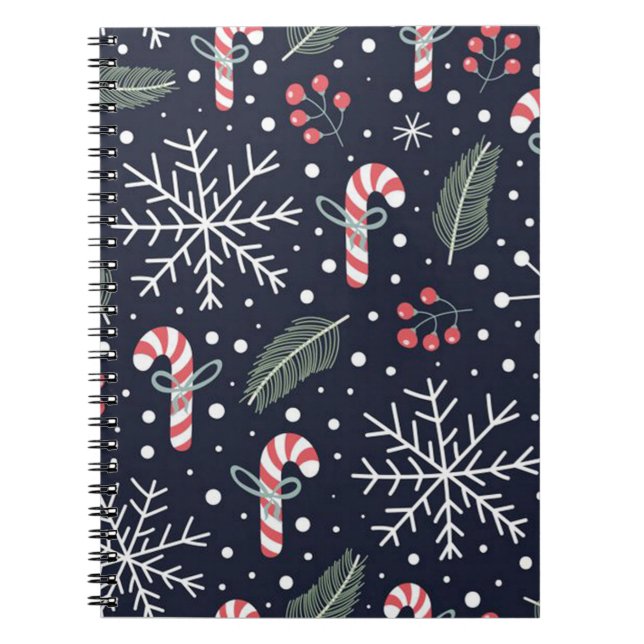 Weihnachten Spiral Foto Notebook Notizblock (Vorderseite)