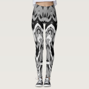 Weihnachten Spl. schwarz weiß "Ratti_Creative_Art Leggings
