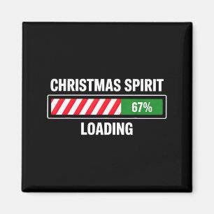 Weihnachten Srit Lädt 67  Magnet