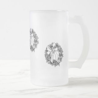 Weihnachten Stein Mattglas Bierglas