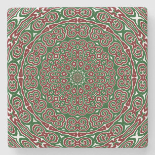 Weihnachten Steinuntersetzer