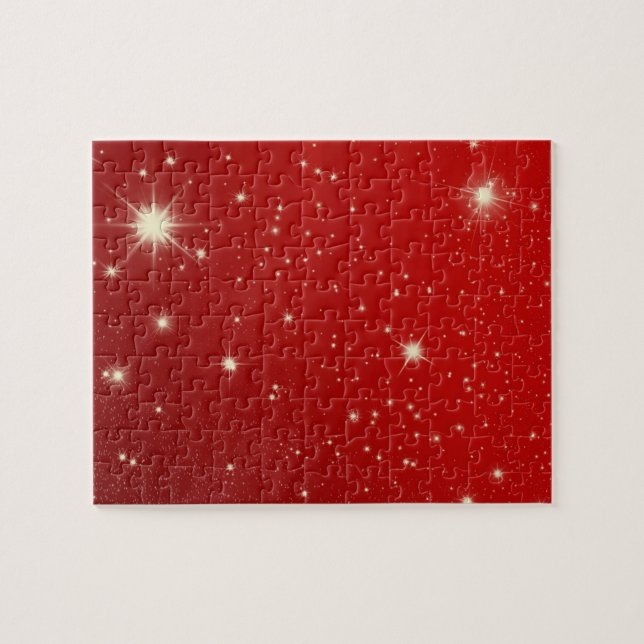 Weihnachten, Sterne in der Roten Galaxie (Horizontal)
