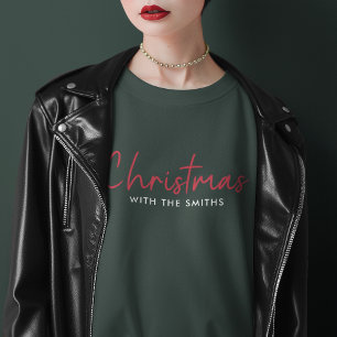 Weihnachten Stilvolle Trendy Forest Green Sweatshirt