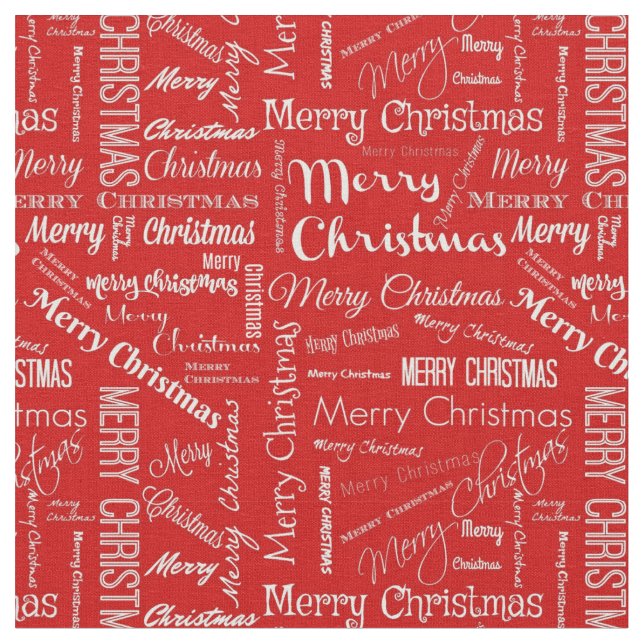 Weihnachten Stoff (Nahaufnahme)