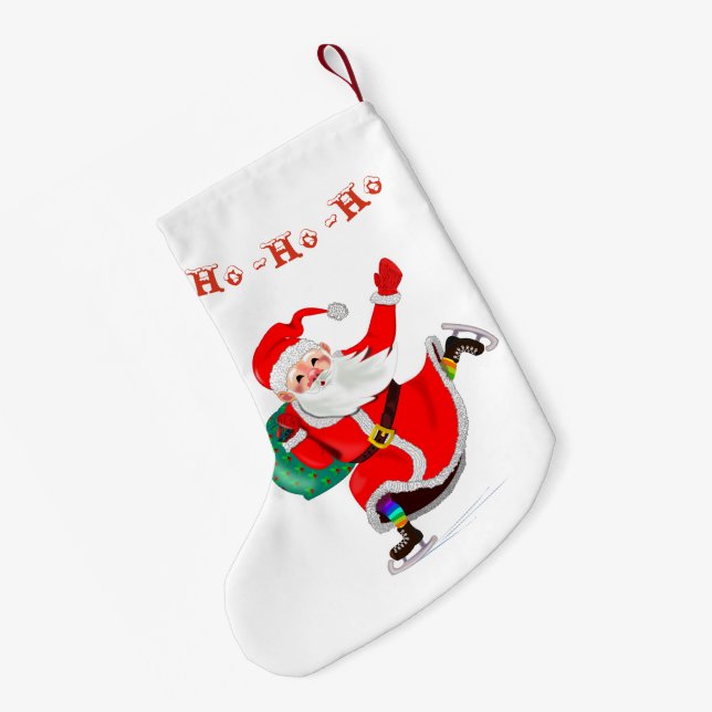 Weihnachten Strumpf Weihnachten mit Geschenken - S Kleiner Weihnachtsstrumpf (Rückseite (Hängend))
