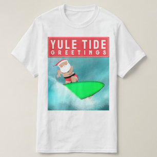 Weihnachten surfen T-Shirt