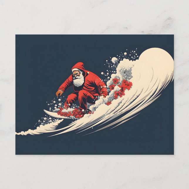 Weihnachten surfen Weihnachten (Vorderseite)