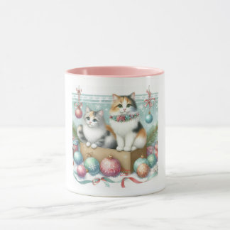 Weihnachten süße Perserkatze Tasse