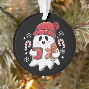 Weihnachten Süßer Geist Eiskaffee Retro Xmas Kaffe Ornament