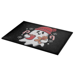 Weihnachten Süßer Geist Eiskaffee Retro Xmas Kaffe Schneidebrett