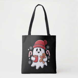 Weihnachten Süßer Geist Eiskaffee Retro Xmas Kaffe Tasche