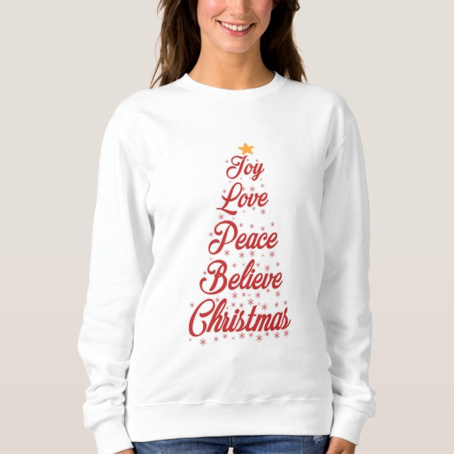 Weihnachten Sweatshirt (Vorderseite)