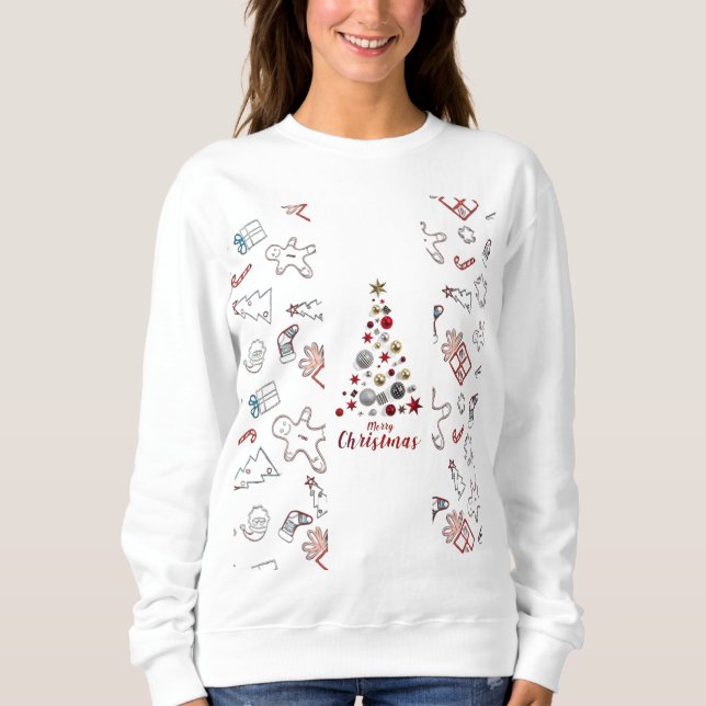 Weihnachten Sweatshirt (Vorderseite)