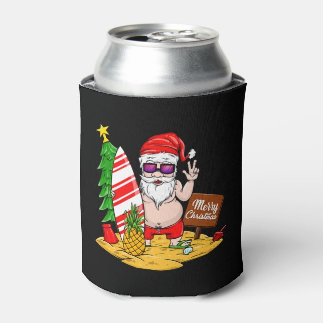 Weihnachten - T - Shirt Dosenkühler (Kanne Vorderseite)