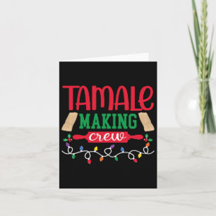 Weihnachten Tamale Crew Mexikos Food Family m Karte