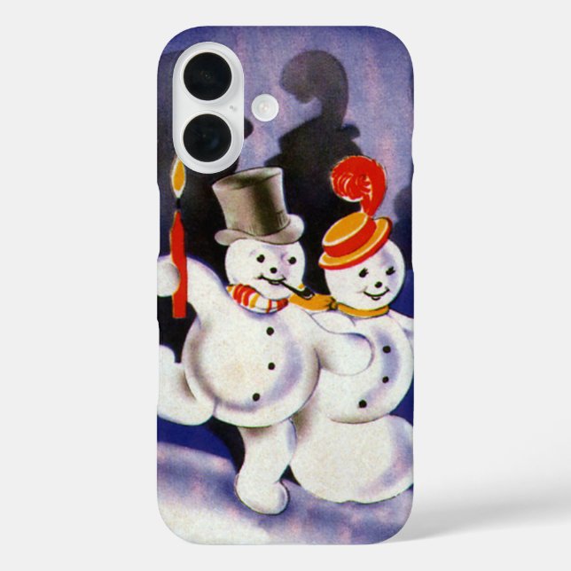 Weihnachten Tanzen Snowmen mit Kerzen title_seo2 (Rückseite)