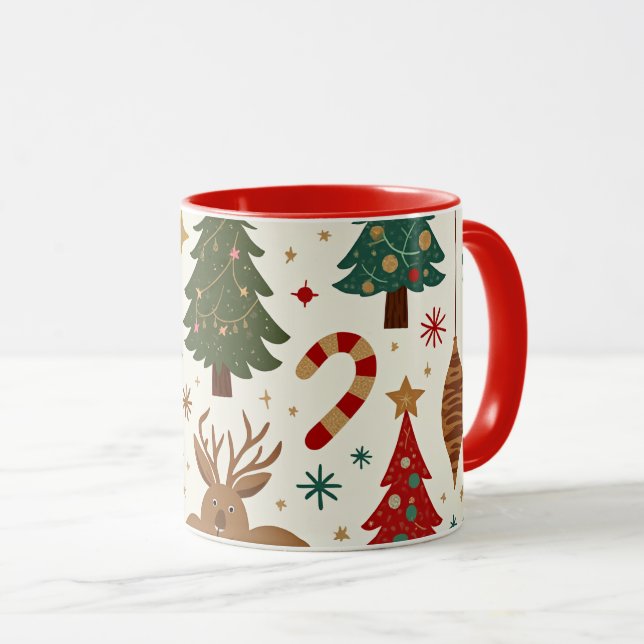 Weihnachten Tasse (VorderseiteRechts)