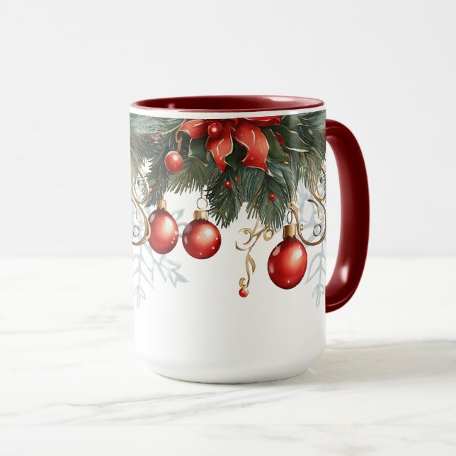 Weihnachten Tasse (VorderseiteRechts)